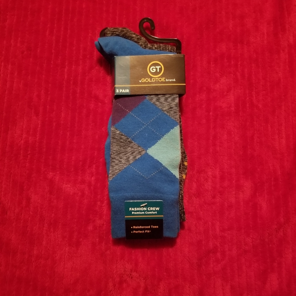 GOLD TOE SOCKS (2 Pair)